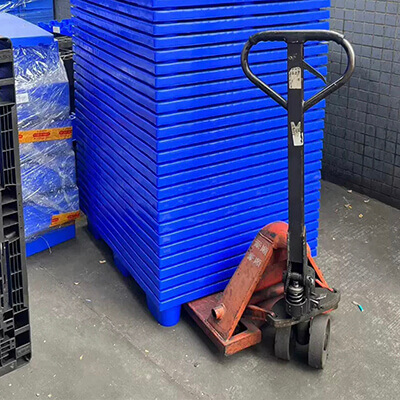  WIGING Plastic Pallets, HDPE Nestable Shipping Pallet