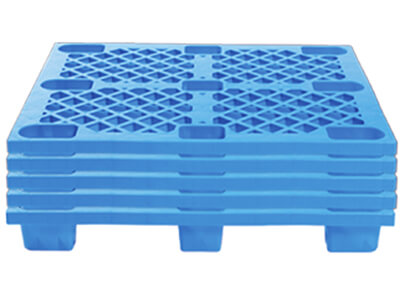  WIGING Plastic Pallets, HDPE Nestable Shipping Pallet