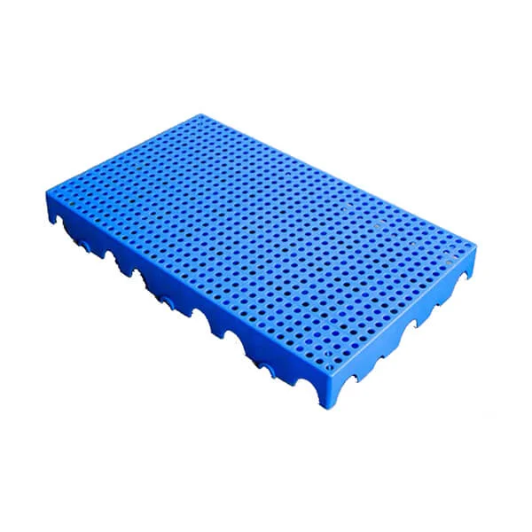 07 Plastic floor pallets-1000x600x100-圆形孔