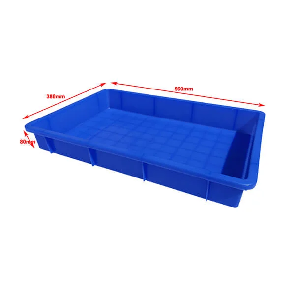 Industrial plastic trays 03号方盘560×380×80mm