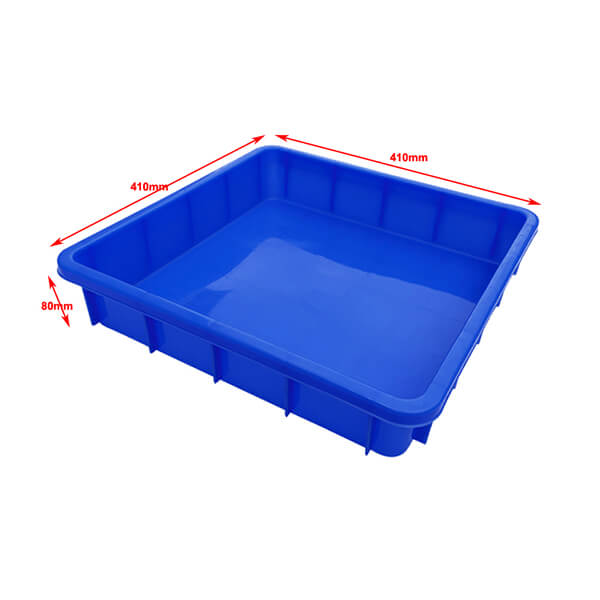 Industrial plastic trays 07号方盘 410×410×80mm