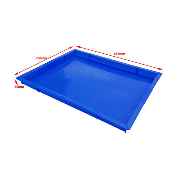 Industrial plastic trays 08号方盘435×350×35mm