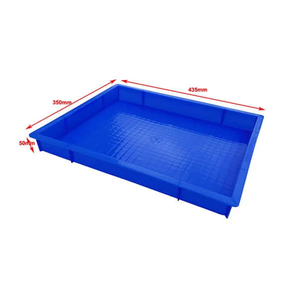 Industrial plastic trays 09号方盘435×350×50mm