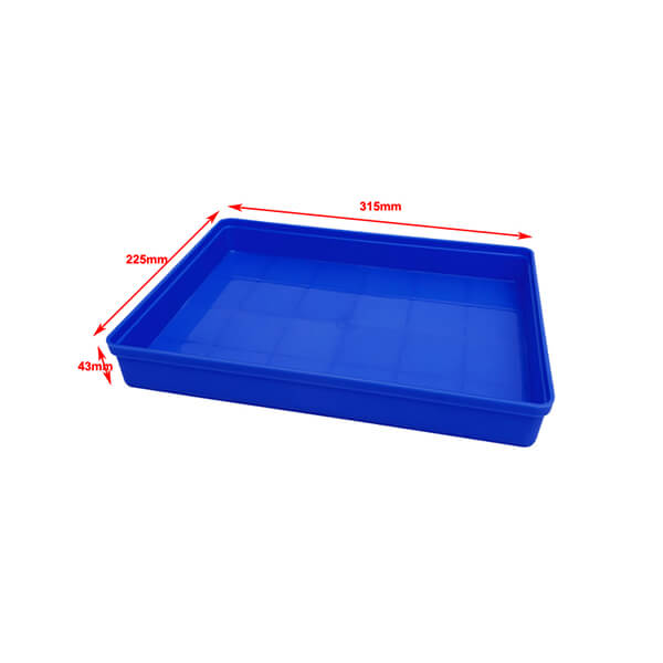 Industrial plastic trays 10号方盘 315×225×43mm