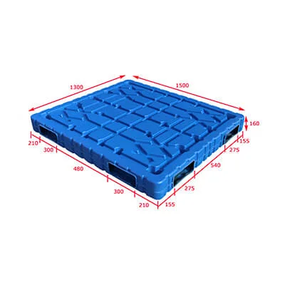heavy duty plastic pallet 150x130
