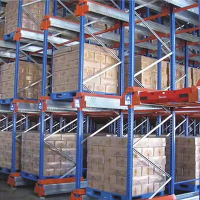 solid top plastic pallet application-rack systems