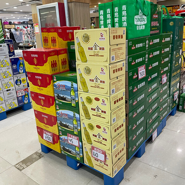 Use Scenarios of plastic pallets for retail and supermarket